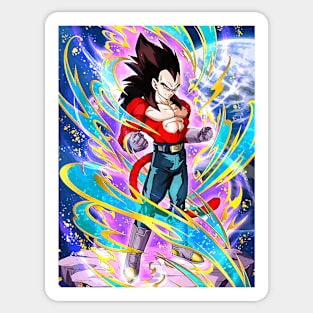 Super Saiyan 4 Vegeta Sticker